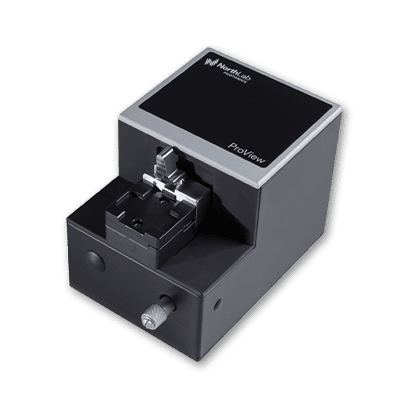 Integrated fiber end interferometer